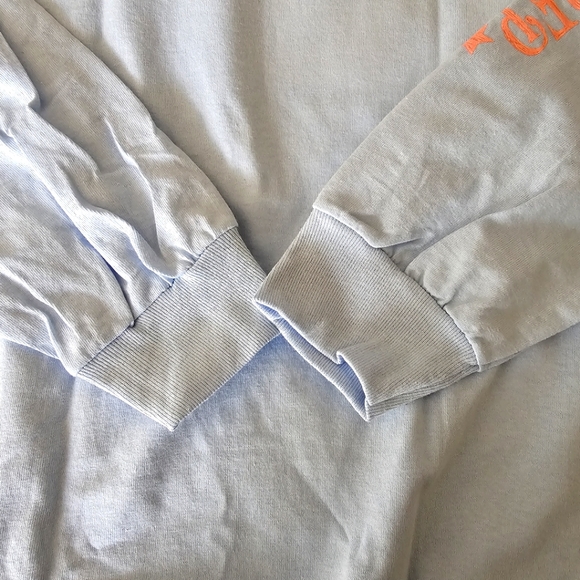 Southern Girl Prep Southern State of Mind long sleeve top size M light blue NWT - Picture 6 of 10